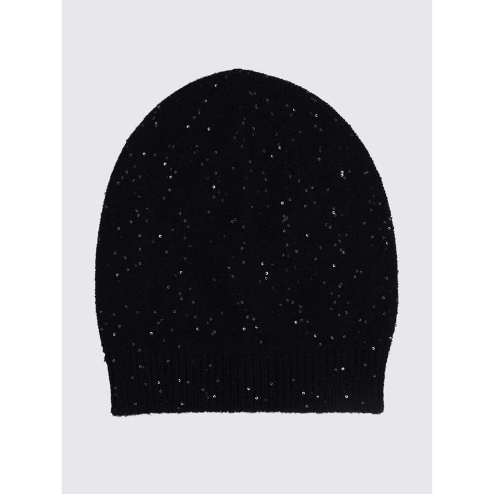 Fabiana Filippi Women Sequin Wool And Cashmere Blend Beanie Fabiana Filippi